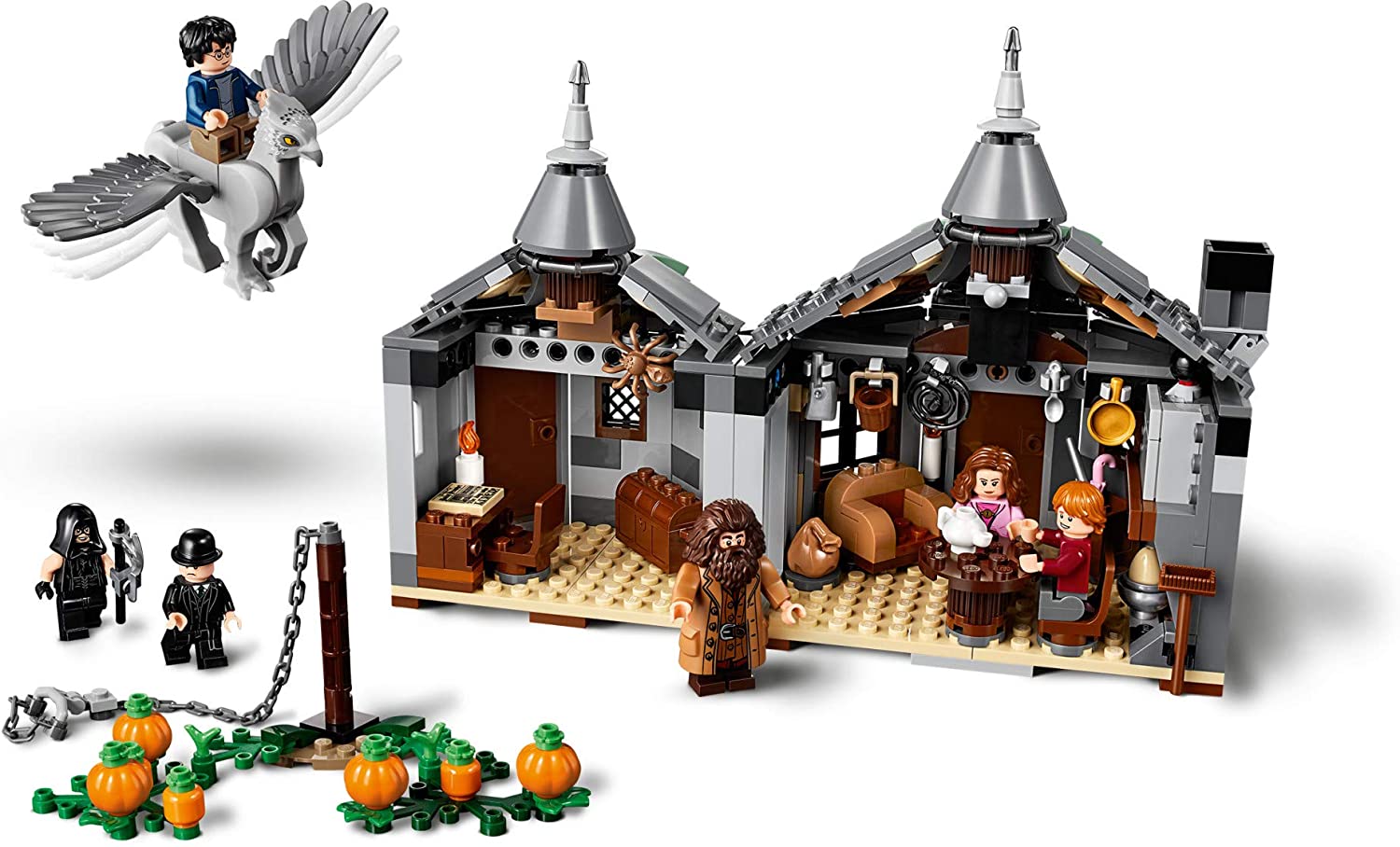 Lego harry potter store casa de hagrid