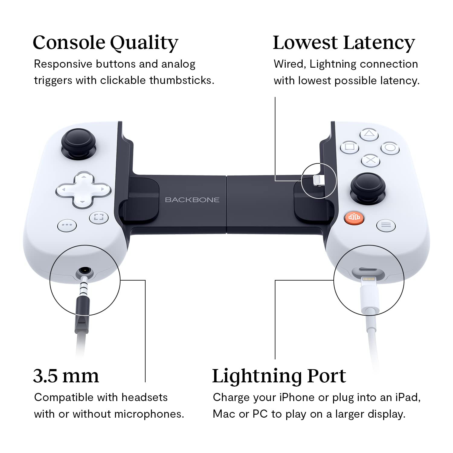 Console :: PlayStation Accessories :: Backbone One Mobile Gaming